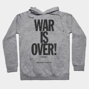 War Is Over Vintage Style Hoodie